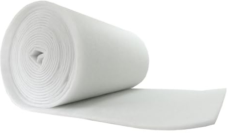 LuftLaden | Filtermatte G4 weiß, 20mm dick, 1x1m, Filtervlies für Lüftungsanlagen & Industrieanlagen