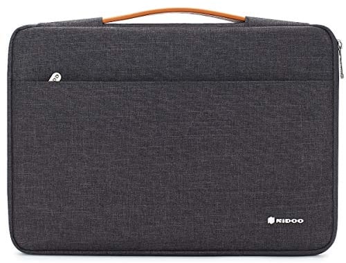 NIDOO 10 Pollici Custodia Computer Portatile Borsa Protettiva Laptop Sleeve per 10.5 11 iPad Pro / 10.5 iPad Air / 10 Microsoft Surface Go / 10.5 Galaxy Tab S4 / 10.1 IdeaPad D330,Grigio scuro