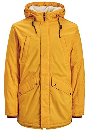 JACK & JONES Herren JORKEVIN Jacket PS Parka, Blau (Sunflower Sunflower), XXX-Large (Herstellergröße: 3XL)