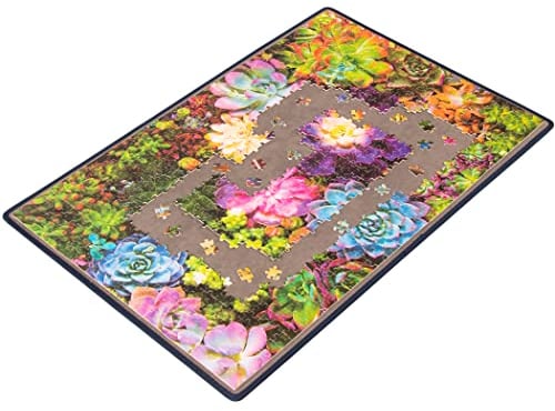 Tektalk Portable Puzzle Mat for Storage - Non-Slip Surface, Up to 1000 Pieces