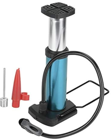 Keenso Portable Bike Foot Pump, Mini Portable High Pressure Floor Inflator, Bicycle Tire Pump for Bicycle Repair, Hardware Tools for Outdoor Cycling, Travel, and Maintenance