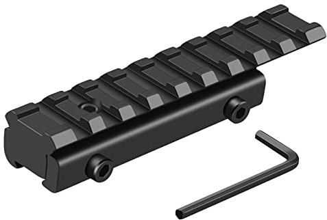 ACEXIER Ausgezeichnete Qualität Schwalbenschwanzweber Picatinny Schienenadapter 11mm bis 20mm Tactical Scope Extend Mount Adapter für die Jagd