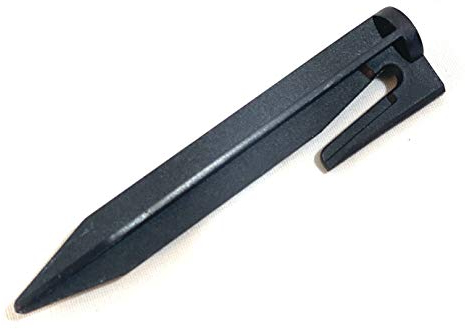 EMBerg (100 Stück) Kunststoff-Begrenzungsdrahtpfähle Rasenheringe Landschaftsklammern für Robomow Mäher, Husqvarna Automower, Worx Landroid, Haustierzaun, für den Einsatz im Garten- und Rasenzaun