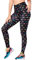 Zumba Fitness Damen Zumba Workout High Waist Stilvoll Fitness Gym Kompression Sporthose Leggings, Bold Black E, S
