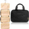 BOACAY Trousse de Toilette Femme, Fille, Enfant, Sac de Voyage Cosmétique à Suspendre, Vanity Souple et Pliable pour la Douche ou Maquillage