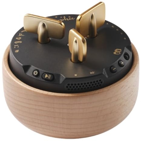 Morphee Sleep Meditation Fall Asleep Fast Sound Machine for All Ages – 210 Meditation Sessions, Music & Nature Sleep Sounds – Relaxing Sleep Music, Portable Sound Machine Baby, Kids, & Adults-Friendly