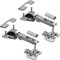 Gedotec Türscharnier Küche Topfband | 1 Set Scharnier Eckanschlag | MADE IN GERMANY | Metalla Premium 110° | Topfscharniere 35mm | Schanier zum Schrauben + Soft-Close Dämpfung | Schranktür Dämpfer