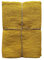 JOWOLLINA Feines Waffelpique Badetuch Saunatuch Leinen Stonewashed (Amarillo, 70x140 cm)