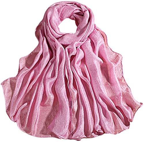 prinfantasy Schal für Damen Leichte Schals mit Eleganter Geometrische Muster und Fransen Dezent Stilvolles Design M2007