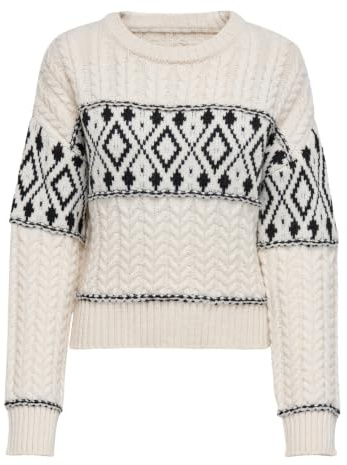 ONLY Damen Onlmarent L/S Pullover KNT Noos Pullover (1er Pack)