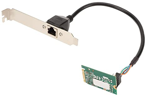 ST7305 M.2 B M Key Single Gigabit Ethernet Netzwerk-Controller-Kartenadapter 2,5 Gbit/s 1000 Mbit/s 100 Mbit/s M.2 Server NIC RJ45 Server-Netzwerkkarte für Windows 10 32 64 Bit