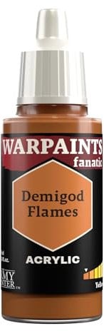 The Army Painter, Warpaints Fanatic Demigod Flames Single Acrylics, Miniature Hobby Painting, Quality Paint for Miniature Wargaming