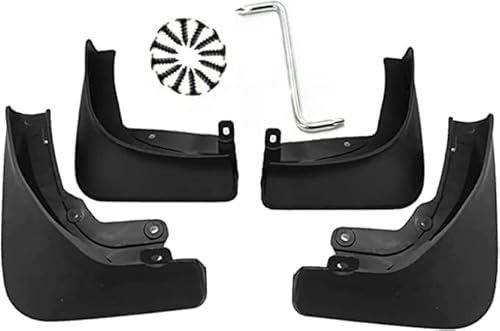 DRYFAL Auto Schmutzfänger, für VW Caddy 2010-2004 2014-2019 Vorne und Hinten, Kratzfestem Kotflügel Zubehör Spritzschutz Antikollisionsstreifen