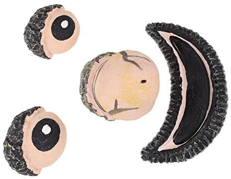 BESPORTBLE 1satz Lustige Baumgesicht Deko Aus Harz Für Garten Kreative Halloween Und Outdoor Dekoration Gesichtsornamente Für Baumstämme Und Gartenkunst