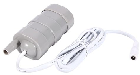 Mini Pompe à Eau à Moteur Submersible Verticale 12V, 5M, 1000L H, pour Aquarium, étang à Poissons, 5x1 Femelle (5.5 * 2.1 Femelle)