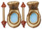 DRESSOOS 1stk Lustiger Schwimmring Schwimmbad Liege Wanne Halter Schlag Funkeln Wasser Schwimmer Sitz Schwimmreifen Aufblasbarer Schwimmring Kreativer Schwimmring Schwimmen Liefert Golden