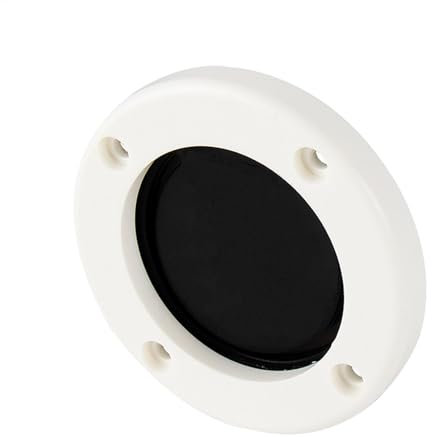 Mxshc Clapet anti-retour de vidange pour camping-car | Clapet anti-retour efficace pour bateau – Clapets anti-retour blancs, vannes de scupper épaisses pour yachts, camping-cars, bateaux à vitesse