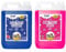 Dunnet Tools Caravan Toilet Chemicals 2x2.5 Litres Pink And Blue Caravan Toilet Fluid Wc Disinfectant & Cleaner Fresh Fragrance Biodegradable Formaldehyde Free Chemicals