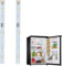2 Pezzi luminose a LED per RONGSHENG/HISENSE barra luminosa per frigorifero E349766 MDDZ-162A 1629348 DC12V 2W, lampadina di ricambio compatibile con frigorifero Kenwood KIFF7017 KIFF5017 KIFF5020