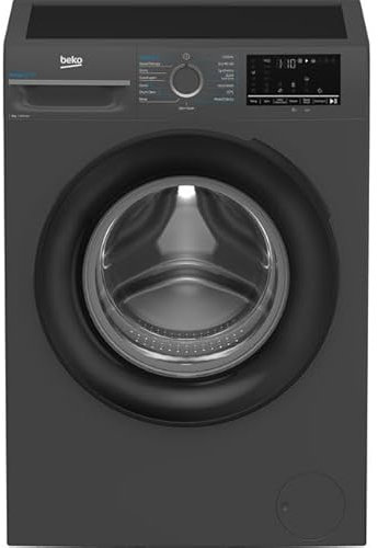 Beko EnergySpin™ BM3WT4941IA 9kg Washing Machine with 1400 rpm - Anthracite - A Rated