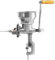 QIERF Manuelle Getreidemühle Eisen Schrotmühle Haferquetsche mit Handkurbel und C-förmigen Klemme ausgestattet für Getreide, Bohnen, Kaffee, Nüssen, Hülsenfrüchten, Weizen, Mais, Gewürze