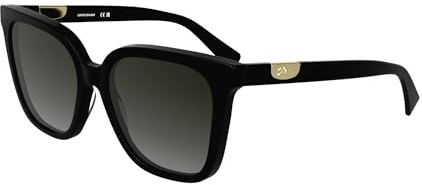 LONGCHAMP Women's Sunglasses LO772S N 001 Black 55/17/140