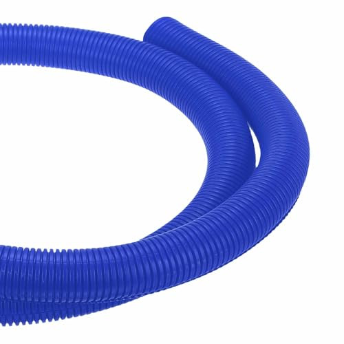 DMiotech 6.6ft Wire Loom Split Tubing 1 1/2 Inch, Cord Protectors from Pet Flexible Conduit Cable Management for Office Home Garden, Blue