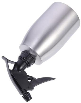 FOMIYES Sprühflasche aus Edelstahl 304 Blumensprühspender für Pflanzenbewässerung Leicht zu Tragen für Zuhause und Sukkulentenpflege Silberfarben