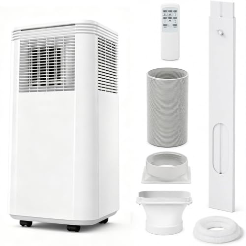 EZBHIZ Climatiseur Mobile 11000–11600 BTU 4 en 1 Chaud et Froid