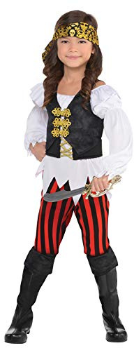 CLEARANCE (PKT) (Fix 4/4) (9901792) Child Girls NEW Pretty Scoundrel Costume (4-6yr)