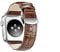 CCLOON Apple Watch Band Crocodile Line Apple Watch Strap Genuine Leather Apple Watch Band Fashion Business Apple Watch Band (42MM, Brown)