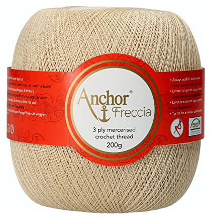 ANCHOR Freccia, Thickness: 25, Packaging: 200G, Running Length: 2880M 387 Crochet Threads