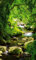 Vlies Fototapete BERGBACH 150 x 250 cm | Vliestapete - Wandtapete inklusive Kleister | PREMIUM VLIES QUALITÄT