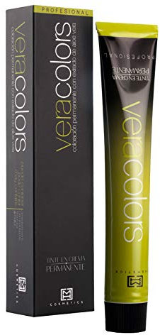MH Cosmetics VeraColors Tinte Capilar Profesional con Aloevera 6/1 Rubio Oscuro Ceniza 60 ml