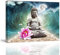 Piy Painting Impression sur Toile de Bouddha Prêt Suspendu Imperméable Figure de Bouddha Peinture Fleur de Lotus Rose Tableau pour Art Déco Murale Salon Cadeau de Anniversaire 30x40cm