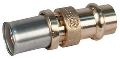 RMV103 Raccordo diritto con attacco a pressare RM103Y167 20 x 2 - Ø 22 GIACOMINI