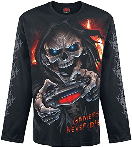 Spiral - Respawn - Longsleeve T-Shirt Black - XXL