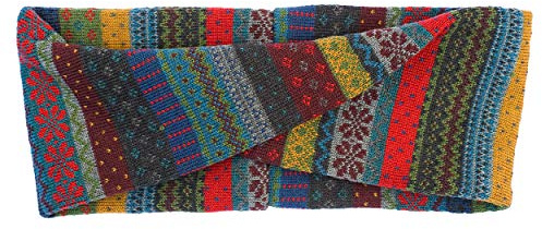 Invero, Merino Stirnband Tara, 100% Wolle (Anthrazit, one size)
