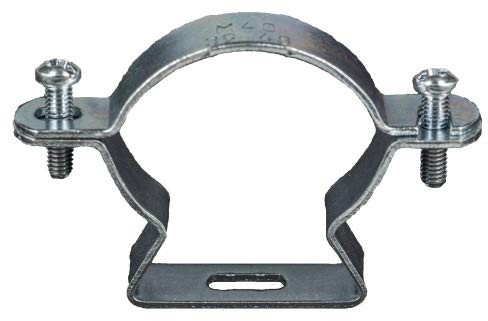 Don Quichotte 904301 Lot de 50 colliers de serrage pour trou oblong 14-16 mm Gris