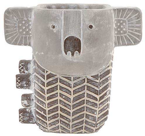 Cabilock 1stück Koala Blumentopf Aus Atmungsaktiver Pflanzer Mit Abstraktem Muster Dekorative Gartenfigur Kleiner Blumenhalter Höhe Für Pflanzenliebhaber
