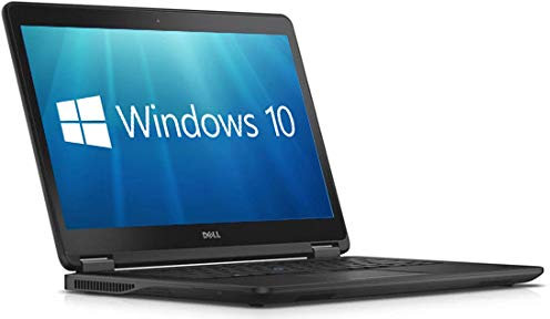 Dell Latitude E7450 Ultrabook - 14-inch Full HD (1920x1080) Intel Core i5-5300U 8GB 256GB SSD HDMI WebCam WiFi Windows 10 Pro 64-Bit Laptop (Renewed)