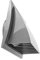 16 cm di scarico con copertura antipioggia, grigio, copertura per ventilazione interna ed esterna, copertura per condotto di scarico HVAC, tappo di scarico in pollici (150 mm, grigio)