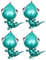 jojofuny 4 Stücke Tiere Luftballon Folienballon Helium Ballons Ballon zum Aufblasen Tierballons Spielzeug für Kinder Geburtstag Baby Shower Jungle Theme Deko