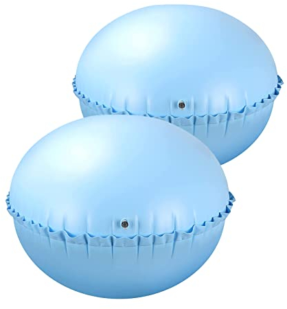 FZQBEY Aufblasbares Poolkissen, Winter Luftkissen Pool, Stützluftkissen für Poolabdeckung, PVC Runde Pool Luftpolster-Kissen, Winterkissen Aufblasbares Luftpolster, Zubehör für Aufstellbecken