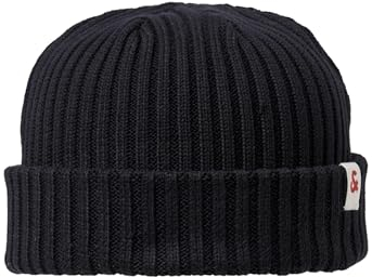 JACK & JONES Herren Jacand Knit Short Beanie Noos Beanie-Mütze, Schwarz, Einheitsgröße
