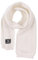 Pesaat Winter Schal Baby Kinder Strickschal 100% Baumwolle Warmes Halstuch Mädchen Jungen Weicher Schön Schals (Weiß-A)