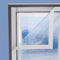 Fenster Isolierung Film,Thermo Cover Fenster-Isolierfolie,Transparent Kälteschutzfolie Fenster,Isolierte Fensterfolie,Energiesparfolie für Winter,mit Magic-Aufklebern (90x210cm/35x83)