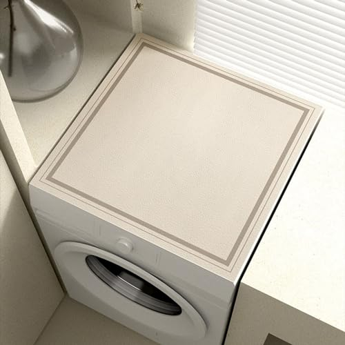 Lavadoras Cubierta Superior Antideslizante De Secado RáPido,Cubierta Para Secadora Parte Superior,Parte Superior De La Tapa De La Lavadora,Protector Superior De Lavadora,Secadora B,40x40cm