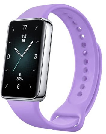 Zohmuly Cinturino Compatibile con Honor band 9, Morbido Silicone Watch Band, Uomini Donne Sportivo Sostitutivo Cinturino Compatibile con Honor band 9
