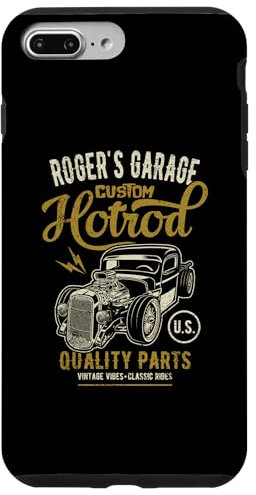 Hülle für iPhone 7 Plus/8 Plus Roger's Hotrod Garage Oldtimer Roger Design